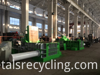 Y81t-130 Automatic Waste Metal Scraps Pressing Baler Machine